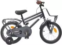 vidaXL Kinderfahrrad 16 Zoll f&uuml;r 4-6 Jahre alt Dunkelgrau