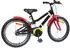 vidaXL Kinderfahrrad 18 Zoll für 5-7 Jahre alt Schwarz Rot