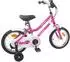 vidaXL Kinderfahrrad 16 Zoll für 4-6 Jahre alt Pink Weiß