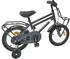 vidaXL Kinderfahrrad 14 Zoll für 3-5 Jahre alt Dunkelgrau