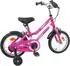 vidaXL Kinderfahrrad 16 Zoll für 4-6 Jahre alt Pink Schwarz