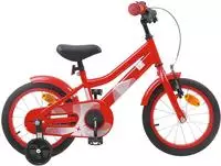vidaXL Kinderfahrrad 12 Zoll f&uuml;r 2-4 Jahre alt Rot