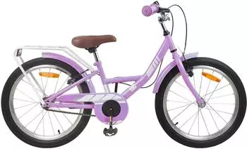 vidaXL Kinderfahrrad 20 Zoll für 6-11 Jahre alt Lila