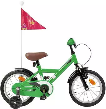 vidaXL Kinderfahrrad 12 Zoll f&uuml;r 2-4 Jahre alt Gr&uuml;n