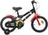 vidaXL Kinderfahrrad 12 Zoll für 2-4 Jahre alt Schwarz Rot