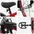 vidaXL Kinderfahrrad 16 Zoll für 4-6 Jahre alt Rot Schwarz