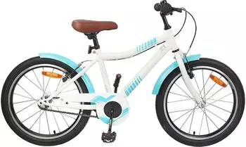 vidaXL Kinderfahrrad 18 Zoll f&uuml;r 5-7 Jahre alt Himmelblau