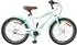 vidaXL Kinderfahrrad 18 Zoll für 5-7 Jahre alt Himmelblau