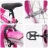 vidaXL Kinderfahrrad 18 Zoll für 5-7 Jahre alt Rosa