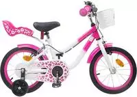 vidaXL Kinderfahrrad 14 Zoll f&uuml;r 3-5 Jahre alt Rosa