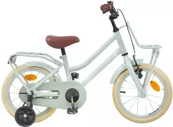 vidaXL Kinderfahrrad 12 Zoll f&uuml;r 2-4 Jahre alt Hellgr&uuml;n