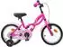vidaXL Kinderfahrrad 16 Zoll für 4-6 Jahre alt Dunkelrosa