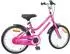 vidaXL Kinderfahrrad 18 Zoll für 5-7 Jahre alt Pink Schwarz
