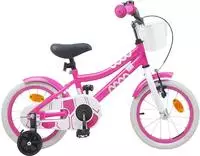 vidaXL Kinderfahrrad 12 Zoll f&uuml;r 2-4 Jahre alt Rosa