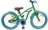 vidaXL Kinderfahrrad 18 Zoll für 5-7 Jahre alt Grün