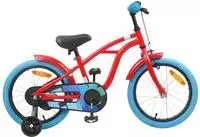 vidaXL Kinderfahrrad 16 Zoll f&uuml;r 4-6 Jahre alt Rot