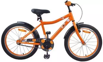 vidaXL Kinderfahrrad 18 Zoll f&uuml;r 5-7 Jahre alt Orange
