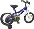 vidaXL Kinderfahrrad 12 Zoll für 2-4 Jahre alt Blau Weiß