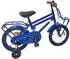 vidaXL Kinderfahrrad 16 Zoll für 4-6 Jahre alt Dunkelblau
