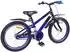 vidaXL Kinderfahrrad 18 Zoll für 5-7 Jahre alt Blau Schwarz