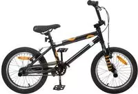 vidaXL BMX Rad 16 Zoll f&uuml;r 5-8 Jahre alt Schwarz