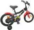 vidaXL Kinderfahrrad 16 Zoll für 4-6 Jahre alt Schwarz Rot