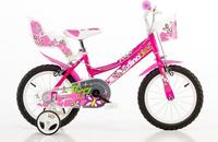 Dino Bikes Kinderfahrrad "16" Flappy Kinderfahrrad M&auml;dchen Freilauf 4&ndash;7 Jahre