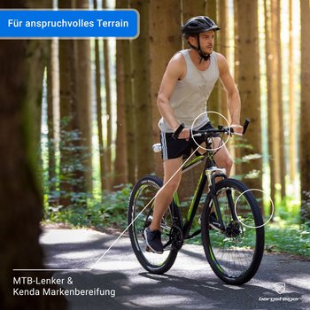 Bergsteiger Detroit 29" (grey) – Bergsteiger Detroit 29" (grey) für aufregende Outdoor-Abenteuer