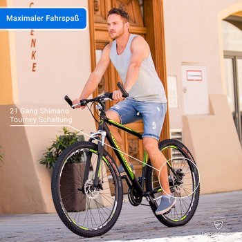 Bergsteiger Detroit 29" (grey) – Höchste Kontrolle und Komfort auf jedem Untergrund