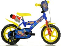 Dino Bikes Kinderfahrrad "12" Feuerwehrmann Sam stabiler Stahl-Rahmen, St&uuml;tzr&auml;der,