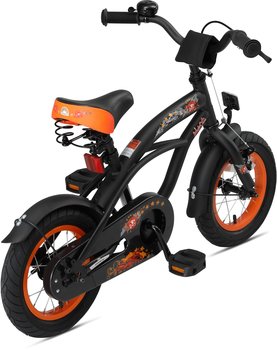 Star-Trademarks Bikestar 12" Deluxe Cruiser (brilliant grün) – Kindgerechtes Design für maximalen Fahrspaß