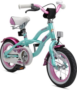 Star-Trademarks Bikestar 12" Deluxe Cruiser (pepper mint) – Sicherheit steht an erster Stelle