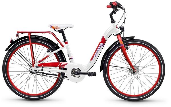 S'Cool chiX Alloy 24 3-S white/red