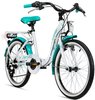 Bergsteiger Kinderfahrrad Atlantis 20 Zoll weiss