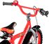 Hi5 Kinderrad Feuerwehr rot/schwarz, 16 Zoll