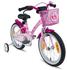 PROMETHEUS BICYCLES Kinderfahrrad PINK Hawk, 1 Gang rosa 16 Zoll (40,64 cm)