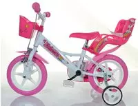 Dino Bikes 425377-Pink-OS, Dino Bikes Unicorn 12 Bike Rosa 3-5 Years Junge Pink