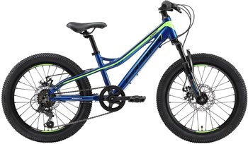 Star-Trademarks Bikestar Mountainbike 20" Hardtail MTB blau gr&uuml;n
