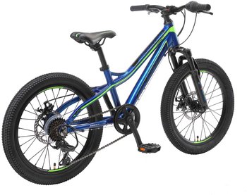 Star-Trademarks Bikestar Mountainbike 20" Hardtail MTB blau grün – Star-Trademarks Bikestar Mountainbike 20" Hardtail MTB blau grün - Abenteuer auf zwei Rädern