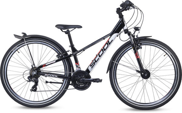 S´cool scool troX EVO 26 21-S Kinder black/grey/red 36cm 2021 Jugend- Bikes
