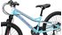 Bikestar 24 Zoll Hardtail MTB Weiß Türkis