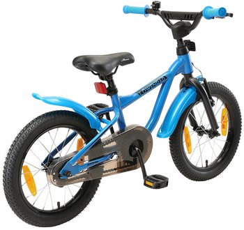 Bikestar Löwenrad Kinderfahrrad 16'' blau – Optimale Sicherheitsausstattung für sorgenfreies Radeln