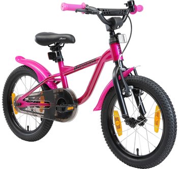 Bikestar Löwenrad Kinderfahrrad 16'' rosa – Bikestar Löwenrad Kinderfahrrad 16"" rosa - Sicherer Fahrspaß für kleine Entdecker