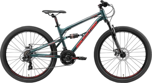 Bikestar Fully Mountainbike 26" grün Test TOP Angebote ab 429,99 € (März  2023)