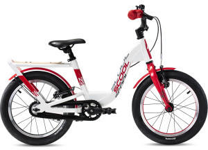 S'Cool Bike S'Cool niXe 16 Evo Aluminium 1-Gang mit Rücktritt pearlwhite/red