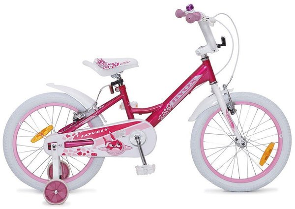 Byox Kinderfahrrad Lovely, Fahrräder pink/rosa