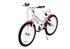 Actionbikes Motors Kinderfahrrad Butterfly 20 Zoll Kinder Mädchen Fahrrad pink mit Fahrradständer (Weiß/Pink)
