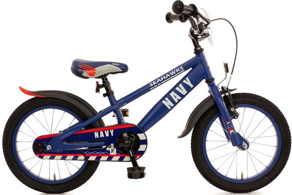 Bachtenkirch Kinderfahrrad 16 Zoll Navy, 1 Gang, ohne Schaltung