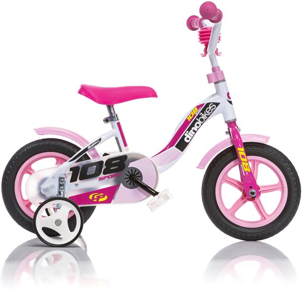 Dino Bikes 108 10'' Pink