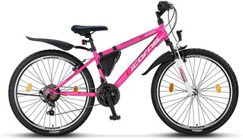 Licorne Bike Guide 26" (pink) – Licorne Bike Guide 26" (pink) – Jugend-Mountainbike mit durchdachter Straßenausstattung